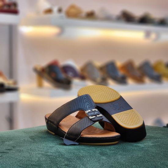 صورة حذاء تميمي جلد طبيعي مديل ت14